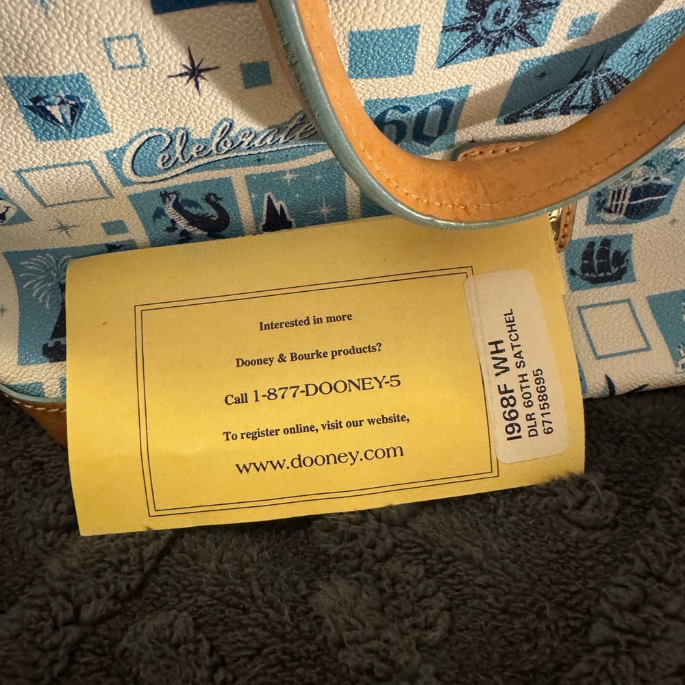 Dooney & Bourke Disneyland Diamond Celebration 60th Purse - Picture 5 of 5